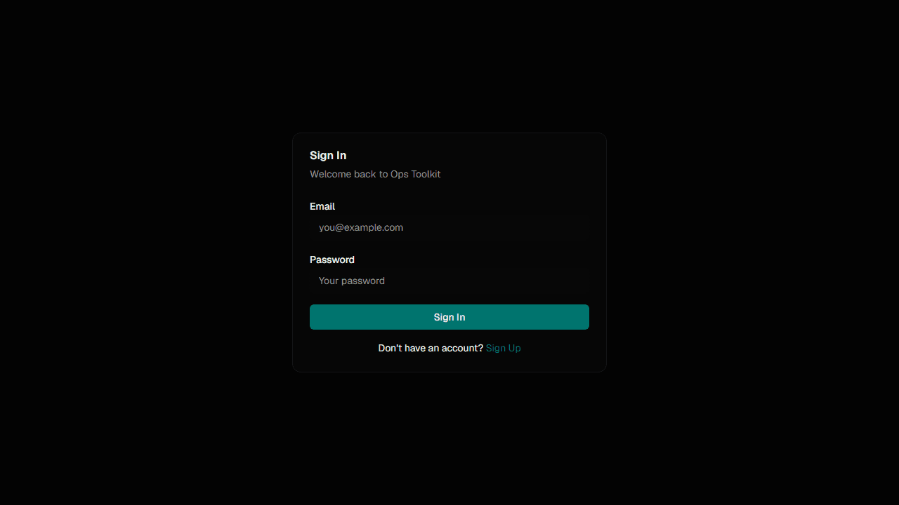 Project screenshot