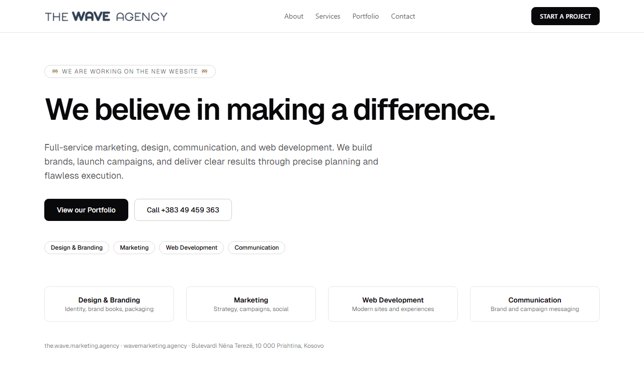 Project screenshot